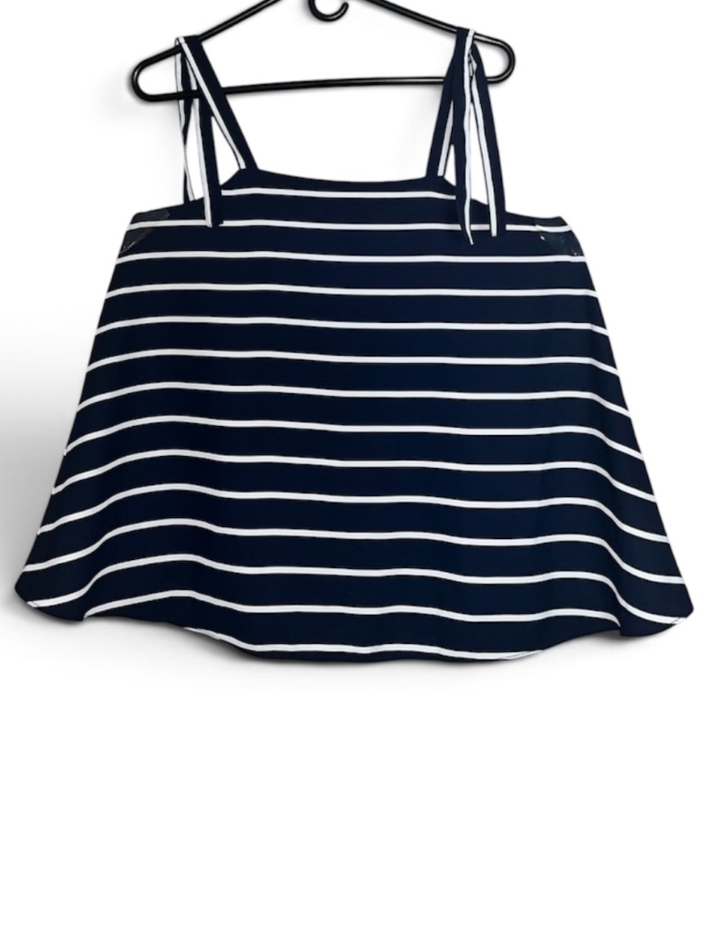 Banana Republic Women’s Navy & White Horizontal Stripes Tank Top Sz-S